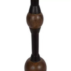 Table d'appoint Kate and Laurel Rawlings en bois et métal, 14x14x24, marron