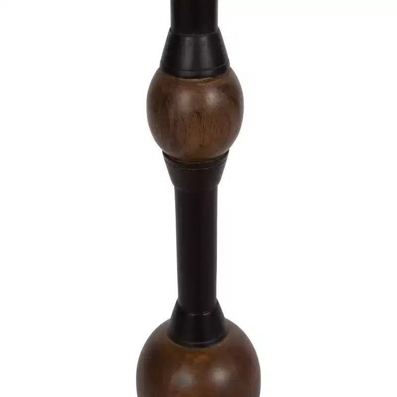 Table d'appoint Kate and Laurel Rawlings en bois et métal, 14x14x24, marron
