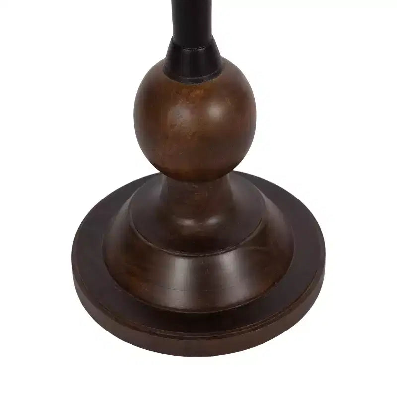 Table d'appoint Kate and Laurel Rawlings en bois et métal, 14x14x24, marron