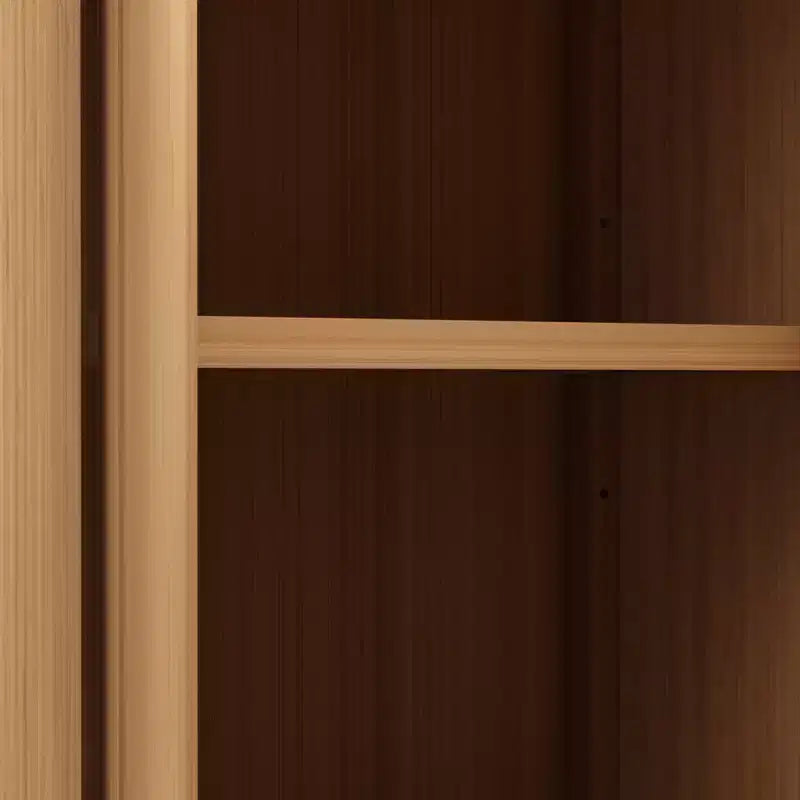 Meuble de Buffet/Vaisselier en Bambou, Meuble de Rangement de Salle de Bain, Meuble de Bar à Café, Meuble Autoportant pour Cuisine, Salon et Salle de Bain