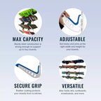 StoreYourBoard High Rock Rangement pour wakeboard | XSR réglable | 4 niveaux