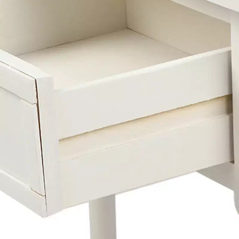 Table console rustique Whisen au design traditionnel avec deux tiroirs et une étagère inférieure