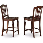 Tabourets de bar hauteur comptoir HomeStock