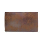 Christopher Knight Home Temzyl Ottoman moderne rembourré en bois d'hévéa