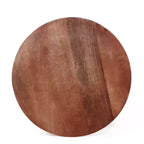 Table d'appoint ronde à 3 pieds en bois de manguier Lira Christopher Knight Home, Noyer
