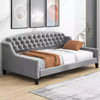 Lit de repos capitonné de luxe moderne Whisen 80,7''L x 45,6''l
