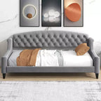 Lit de repos capitonné de luxe moderne Whisen 80,7''L x 45,6''l