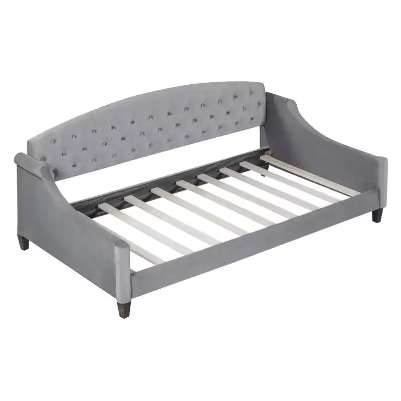Lit de repos capitonné de luxe moderne Whisen 80,7''L x 45,6''l