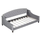 Lit de repos capitonné de luxe moderne Whisen 80,7''L x 45,6''l