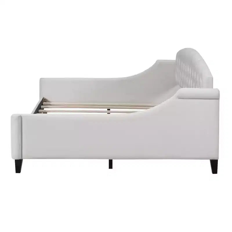 Lit de repos capitonné de luxe moderne Whisen 80,7''L x 45,6''l