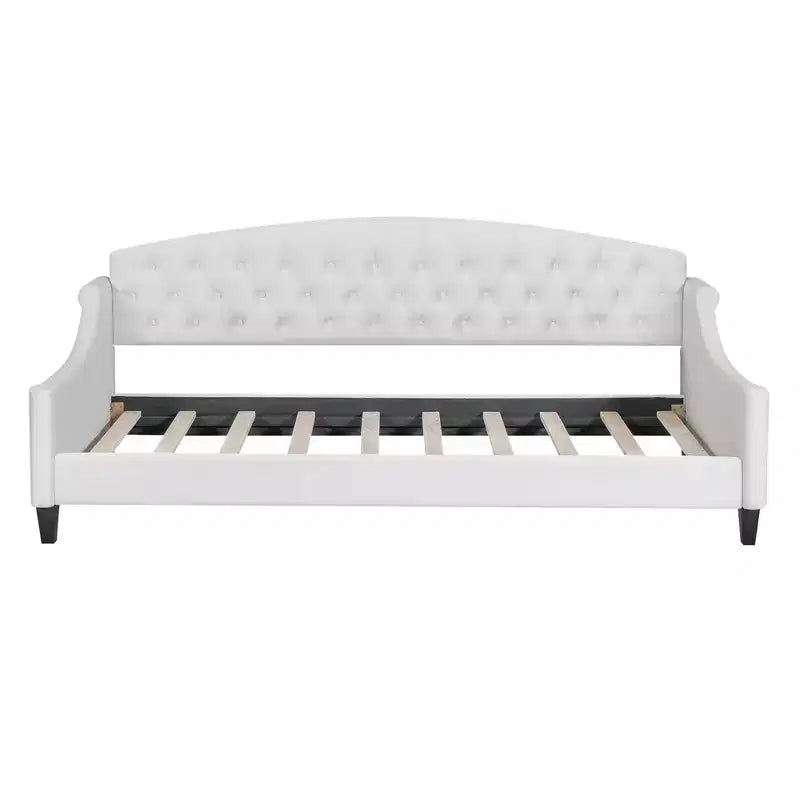 Lit de repos capitonné de luxe moderne Whisen 80,7''L x 45,6''l