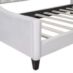 Lit de repos capitonné de luxe moderne Whisen 80,7''L x 45,6''l