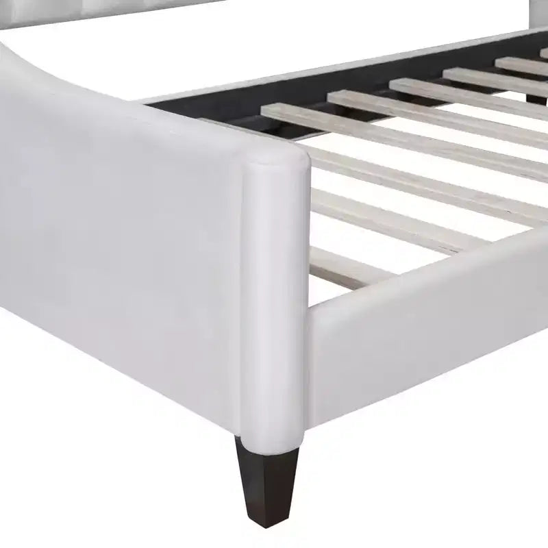 Lit de repos capitonné de luxe moderne Whisen 80,7''L x 45,6''l
