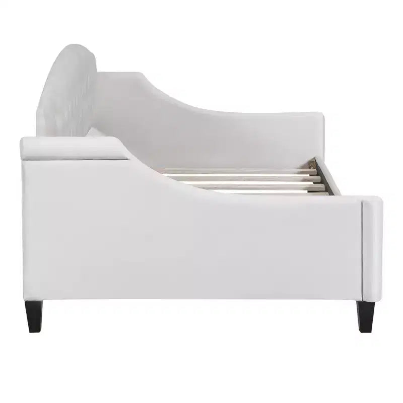 Lit de repos capitonné de luxe moderne Whisen 80,7''L x 45,6''l