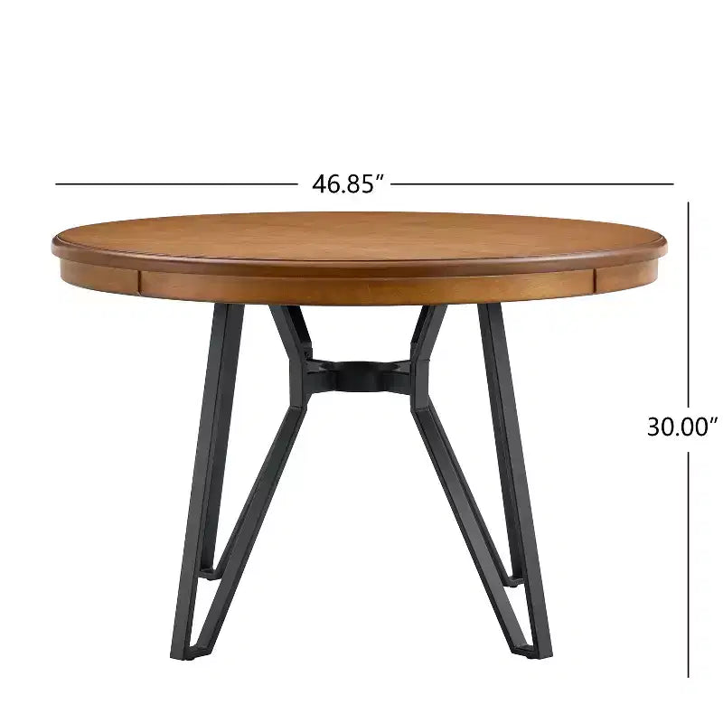 Ensemble de salle à manger 5 pièces en bois et fer Christopher Knight Home Foxbriar
