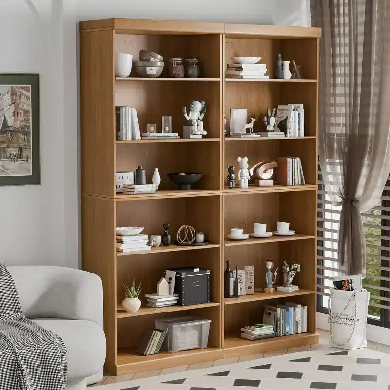 PexFix Armoire d'appoint en bois 41x31x16 avec étagère réglable, sans porte, couleur naturelle