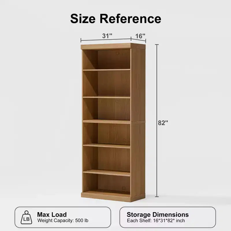PexFix Armoire d'appoint en bois 41x31x16 avec étagère réglable, sans porte, couleur naturelle