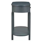 Élégante console de style rétro avec design incurvé et finition lisse pour entrées, salons et couloirs - ModernLuxe