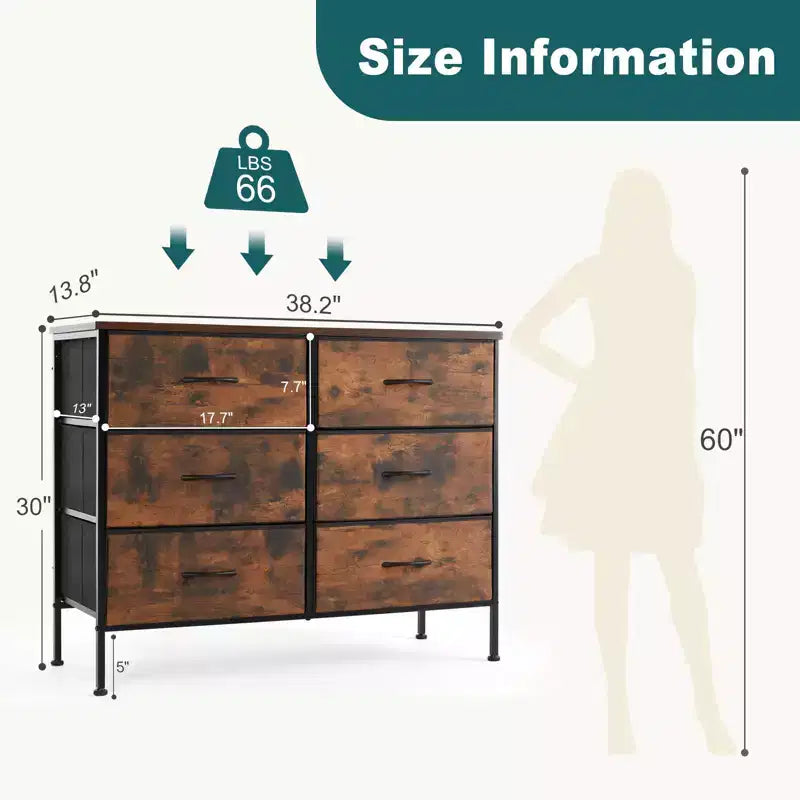 Solution de rangement pour chambre d'enfant, placard, entrée et chambre de bébé : tour de rangement en tissu avec dessus en bois et commode haute
