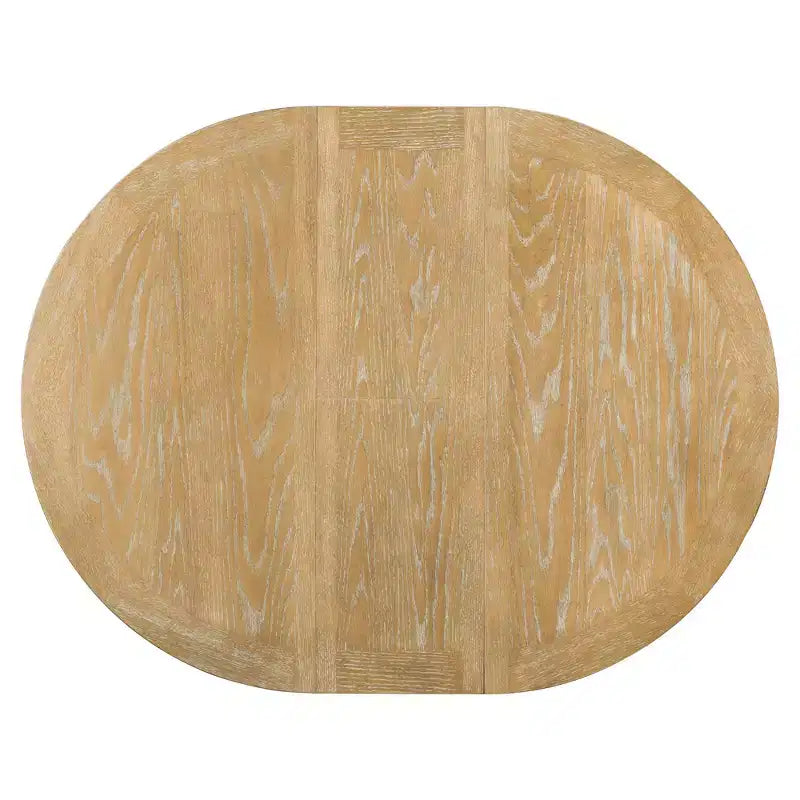 Ensemble de salle à manger Whisen de style rétro avec table extensible et 4 chaises rembourrées