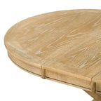 Ensemble de salle à manger Whisen de style rétro avec table extensible et 4 chaises rembourrées
