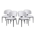 Christopher Knight Home Enoch Modern Faux Leather Upholstered Dining Chairs (Set of 4)