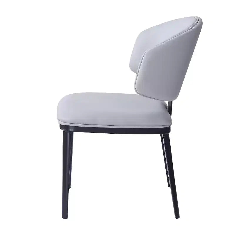 Christopher Knight Home Enoch Chaises de salle à manger modernes rembourrées en similicuir (lot de 4)