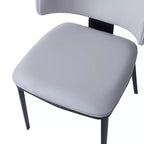 Christopher Knight Home Enoch Chaises de salle à manger modernes rembourrées en similicuir (lot de 4)