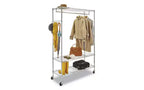 Alera Rayonnage Métallique Porte-Vêtements, 40 Vêtements, 48l x 18p x 75h, Argent
