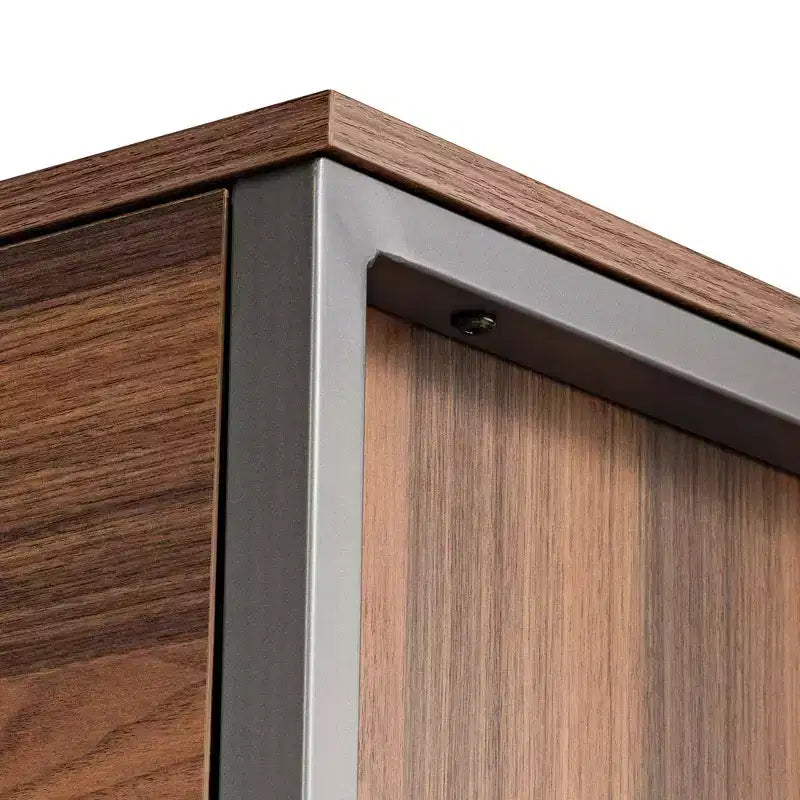 Commode 5 tiroirs EUREKA ERGONOMIC 42 Chest Armoire d'appoint Noyer