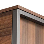 Commode 5 tiroirs EUREKA ERGONOMIC 42 Chest Armoire d'appoint Noyer