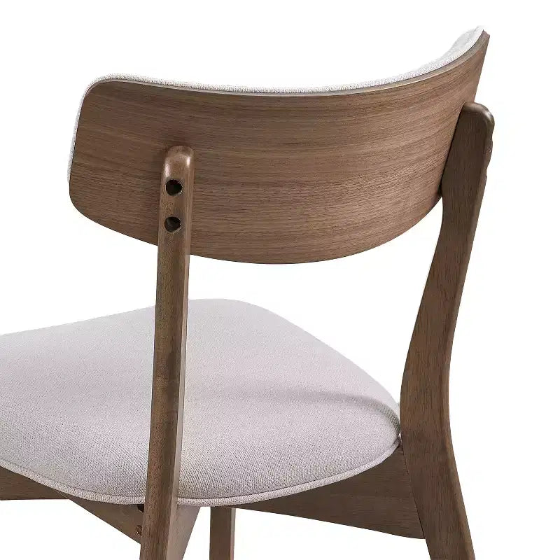 Ensemble de salle à manger 7 pièces Christopher Knight Home Carmody en bois et tissu