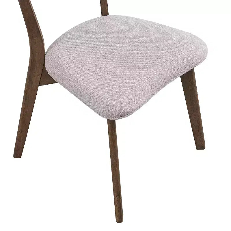Ensemble de salle à manger 7 pièces Christopher Knight Home Carmody en bois et tissu