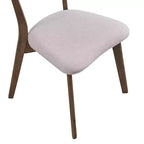 Ensemble de salle à manger 7 pièces Christopher Knight Home Carmody en bois et tissu