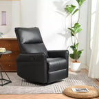 Fauteuil inclinable à bascule, Fauteuil à bascule pivotant pour chambre de bébé, Fauteuil à bascule, Petit fauteuil inclinable moderne à bascule et pivotant pour chambre à coucher