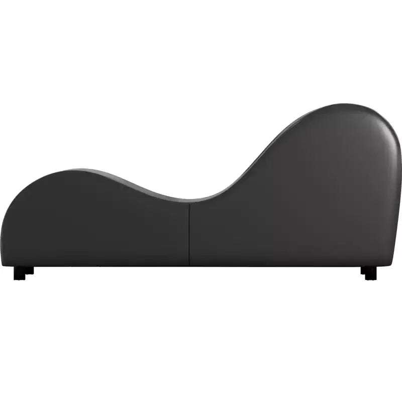 Mjkone Chaise longue de yoga en velours, chaises de yoga incurvées modernes pour adultes pour l'étirement, la relaxation, l'exercice