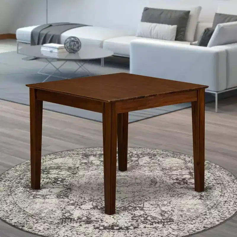 Table de cuisine moderne en bois HomeStock