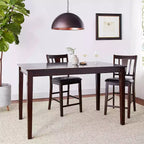 HomeStockTable à manger Dudley hauteur comptoir style rustique 36x60