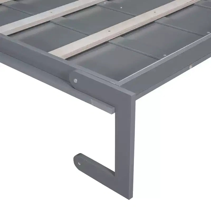 Lit escamotable Queen Size Whisen, se replie en armoire avec coussin, facile à utiliser