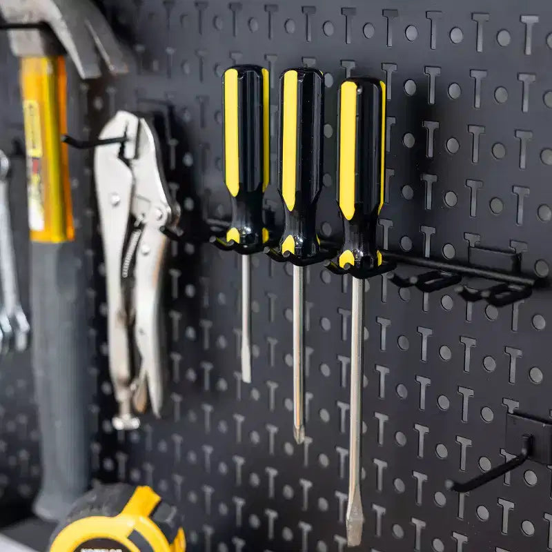 Teal Triangle G-Tool Pro | Système de rangement mural ajustable | Supporte jusqu'à 226 kg