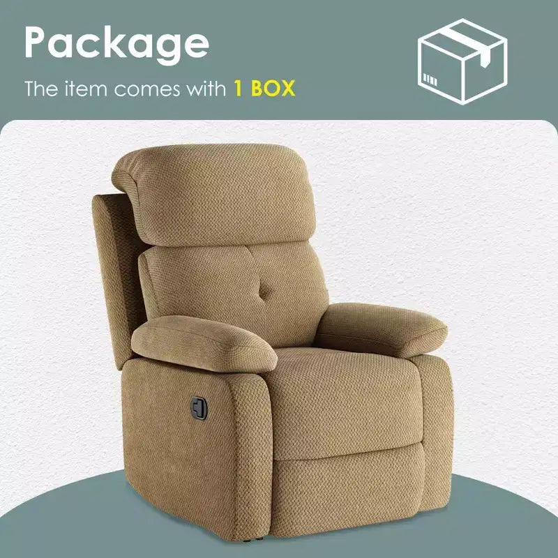 Petit canapé inclinable pour salon, fauteuil pour adultes