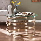 Table Basse Belmar - Champagne - SEI
