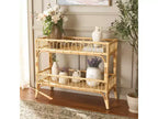 Console en rotin à 2 étages Isaiah - STG6509 - Safavieh