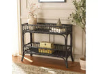 Console en rotin à 2 étages Isaiah - STG6509 - Safavieh
