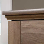 HomeStock Bureau d'ordinateur polyvalent Harbor View, finition chêne salé brun, 43,5 x 19,40 x 28,98