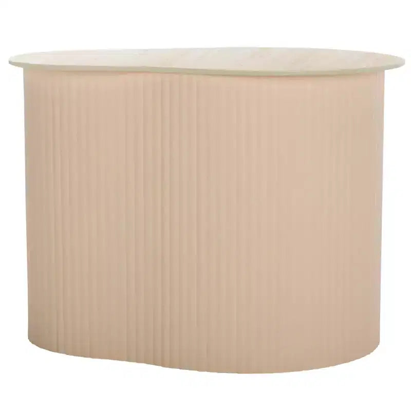 Table d'appoint moyenne en céramique MTP - ACC2910A - Céramique beige/beige - Safavieh
