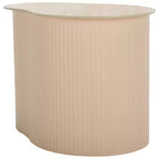 Table d'appoint moyenne en céramique MTP - ACC2910A - Céramique beige/beige - Safavieh