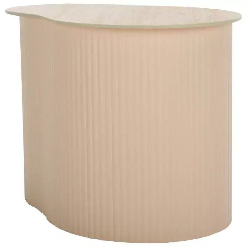 Table d'appoint moyenne en céramique MTP - ACC2910A - Céramique beige/beige - Safavieh