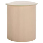 Table d'appoint moyenne en céramique MTP - ACC2910A - Céramique beige/beige - Safavieh