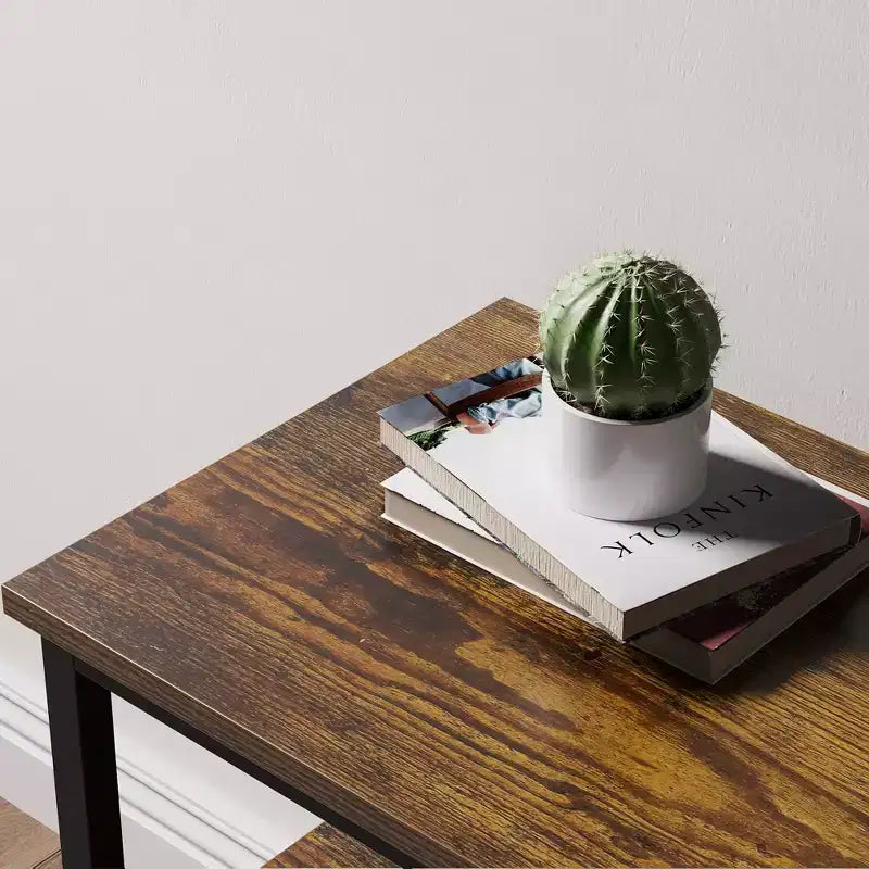 Meuble TV avec 3 tiroirs en tissu pour téléviseur de 55 pouces, meuble de rangement avec placards de rangement, console multimédia avec étagère ouverte, meuble de divertissement.